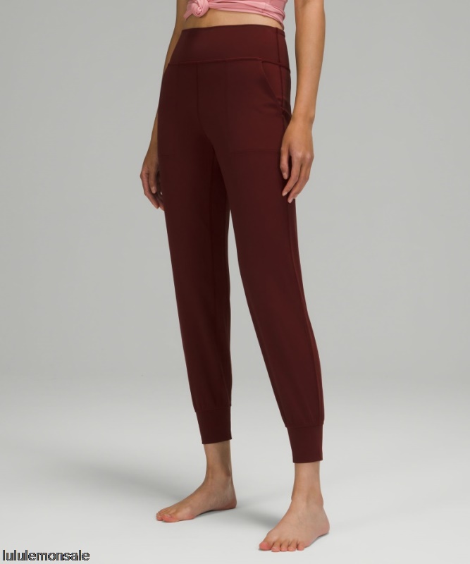 Lululemon Damen DELULU222 | Align High-rise Jogger Red Merlot